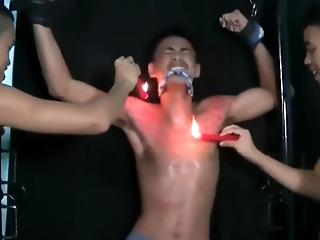 Asian Gets Waxed